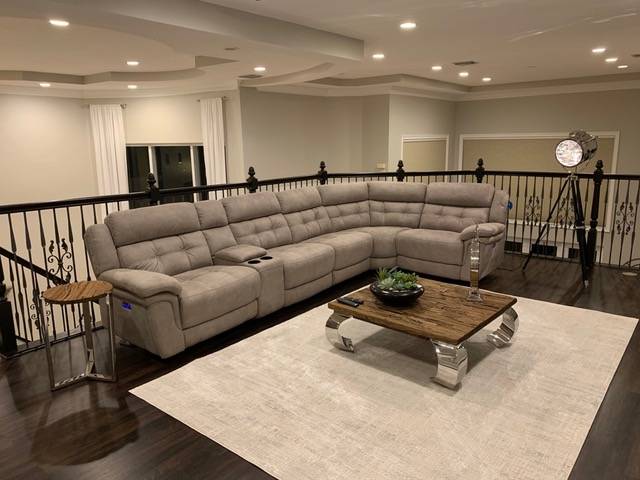 Finished interior by Kathryn Lomax Interiors