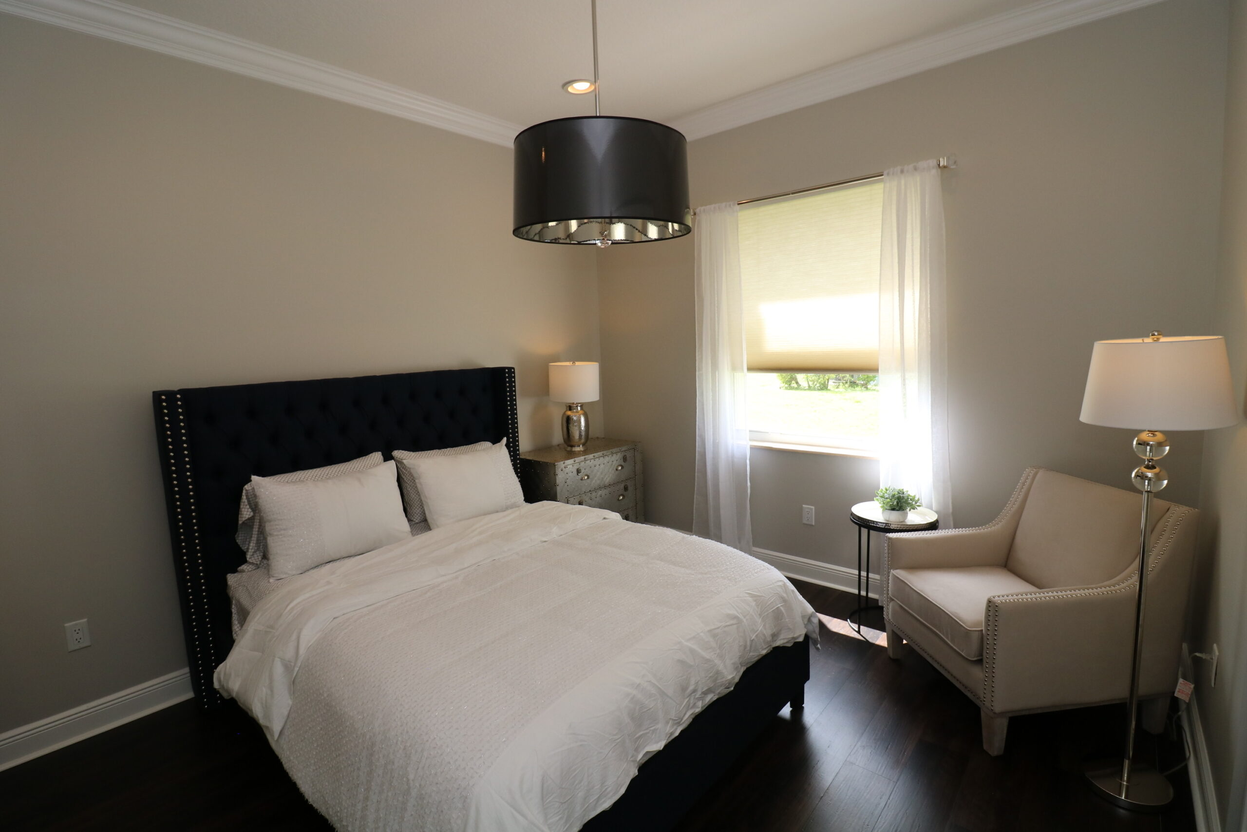 Completed interior design